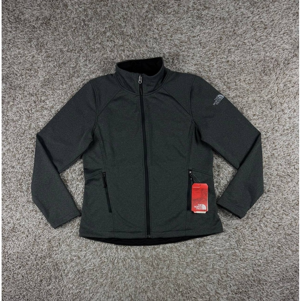 NWT The North Face Women's Ridgeline Soft Shell Jacket WindWall Gray Large